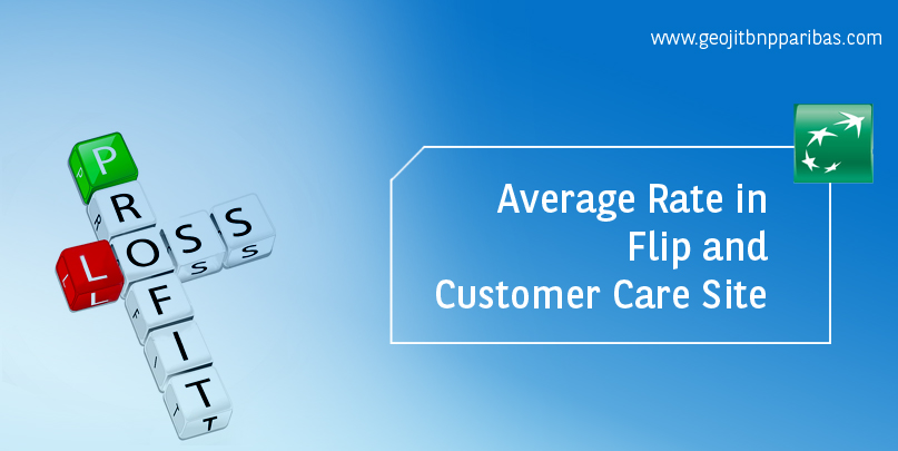 Average Rate in Flip and Customer Care Site